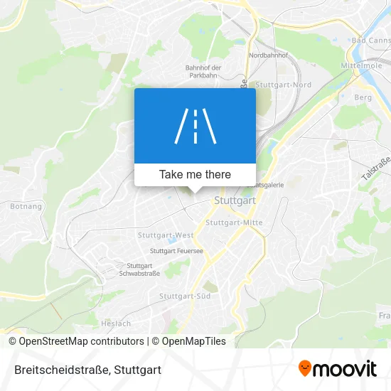 Карта Breitscheidstraße