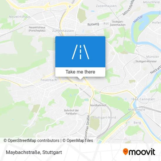 Карта Maybachstraße