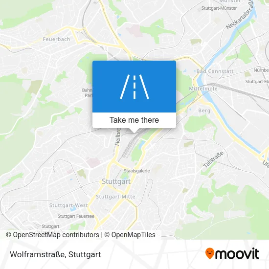 Карта Wolframstraße