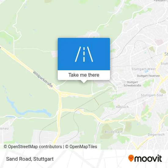 Sandweg map