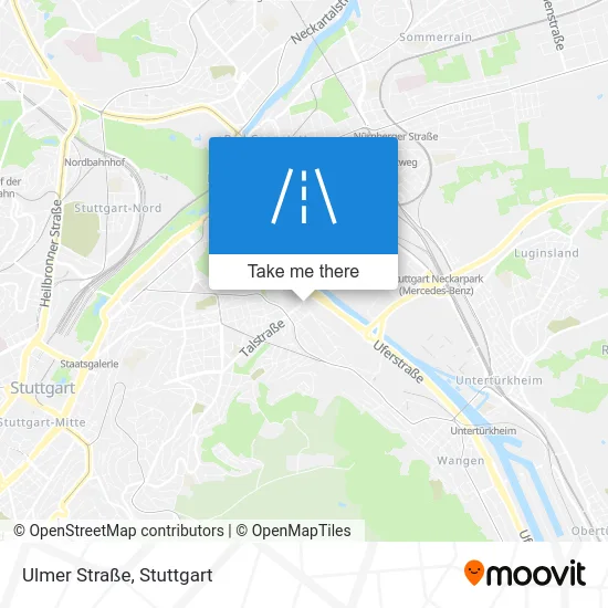 Ulmer Straße map