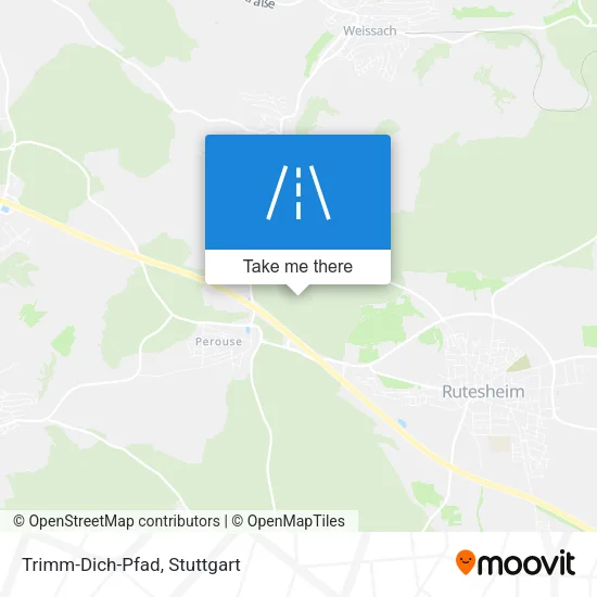 Карта Trimm-Dich-Pfad