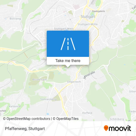 Карта Pfaffenweg