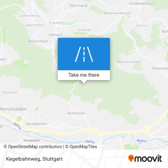 Карта Kegelbahnweg