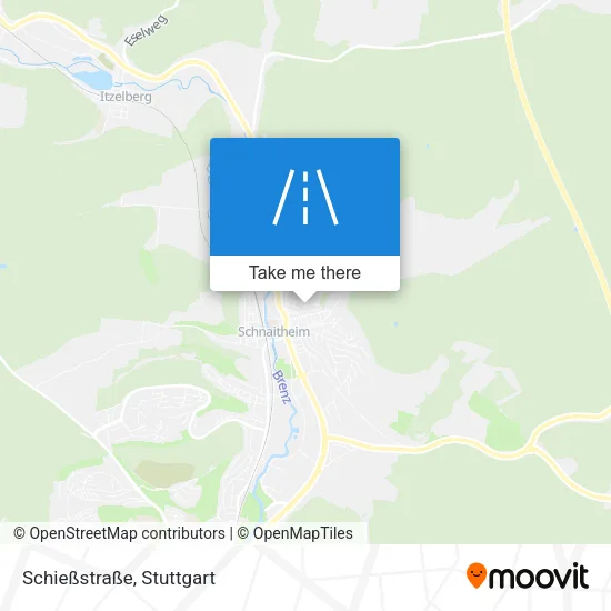 Карта Schießstraße