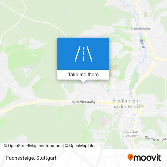 Карта Fuchssteige