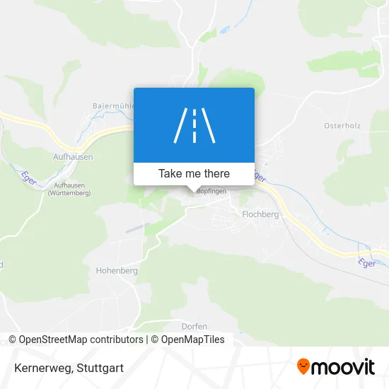 Карта Kernerweg