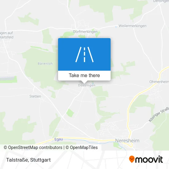 Карта Talstraße