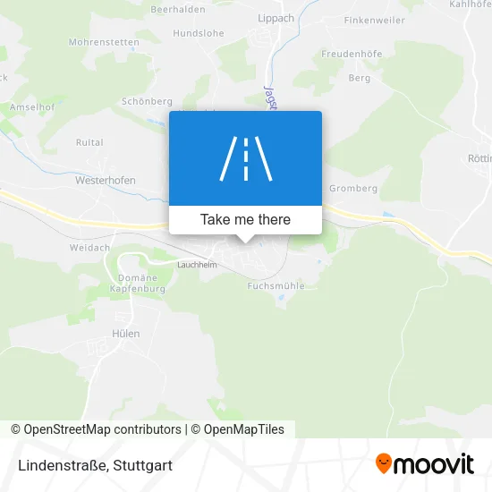 Карта Lindenstraße