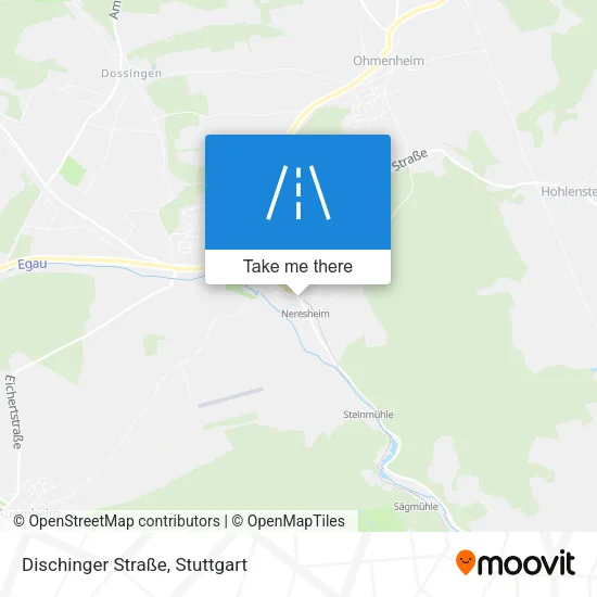 Карта Dischinger Straße