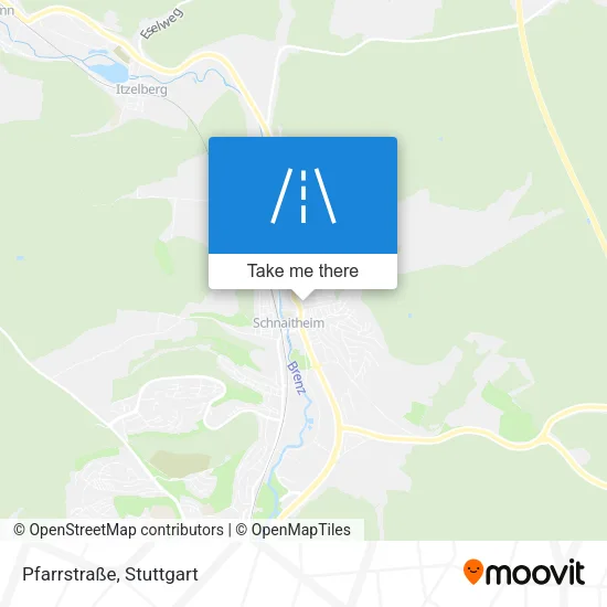 Карта Pfarrstraße