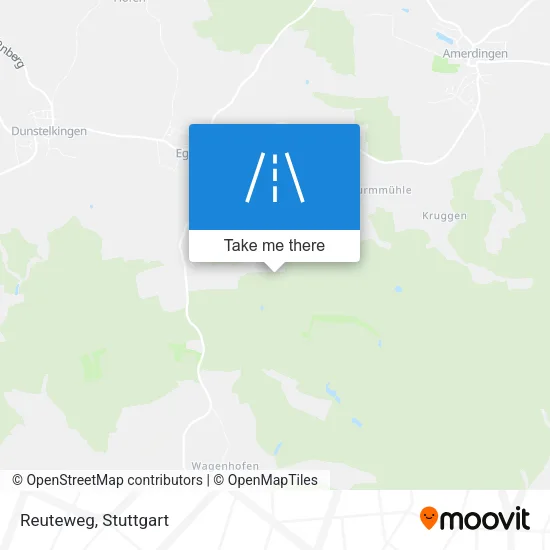 Карта Reuteweg