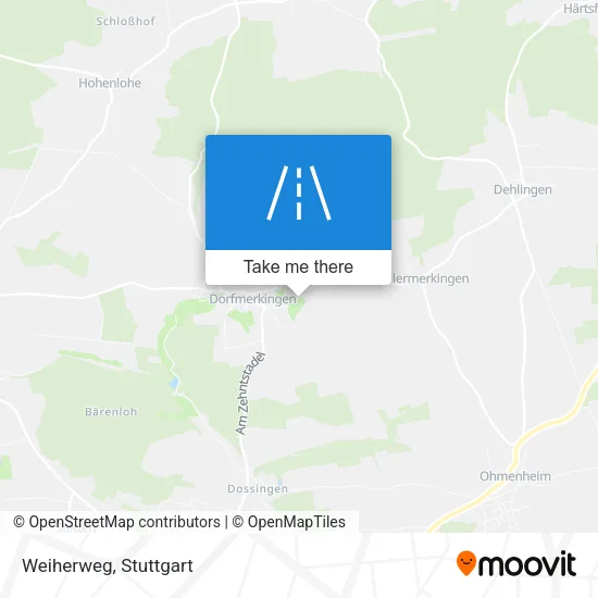 Карта Weiherweg