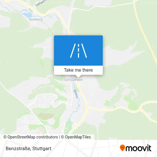 Карта Benzstraße