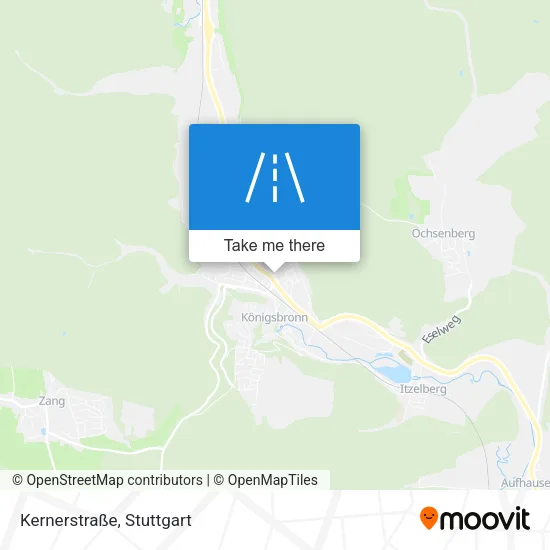 Карта Kernerstraße