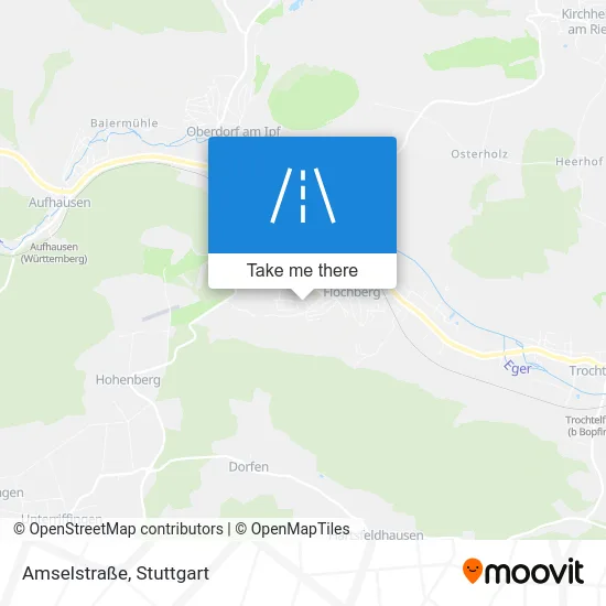 Карта Amselstraße