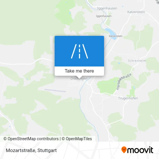 Карта Mozartstraße