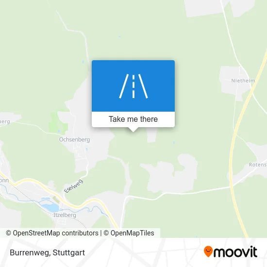 Карта Burrenweg