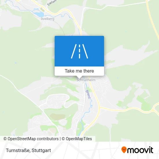 Карта Turnstraße