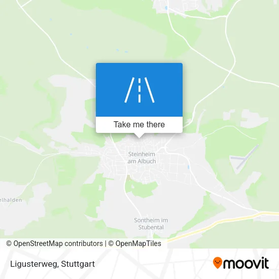 Карта Ligusterweg