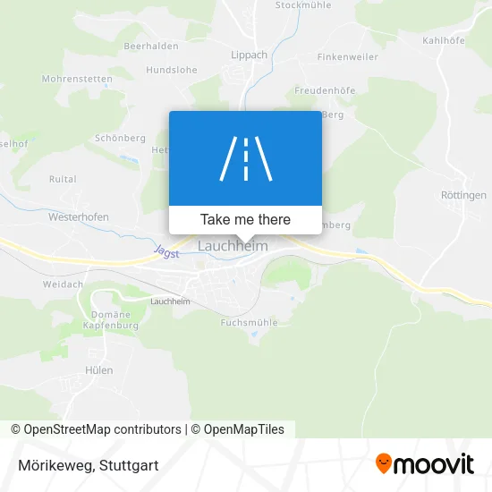 Карта Mörikeweg