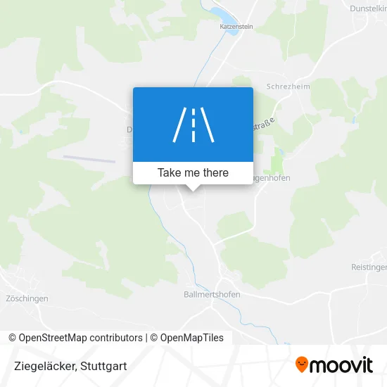 Карта Ziegeläcker