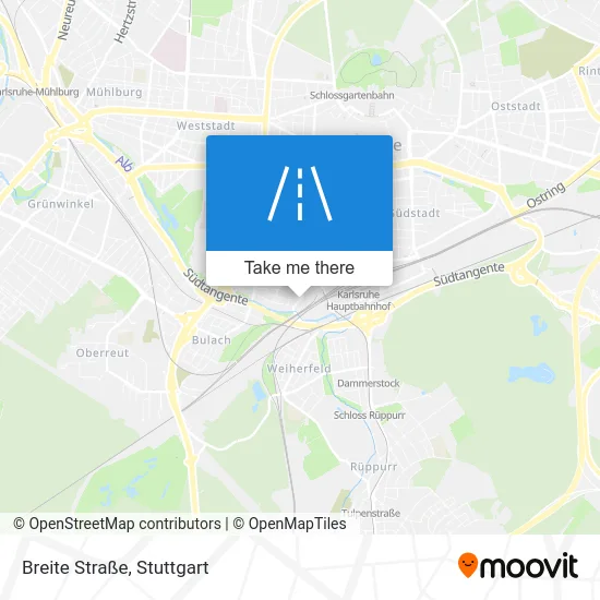 Карта Breite Straße