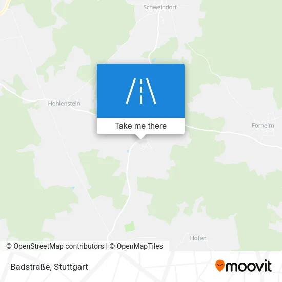 Карта Badstraße