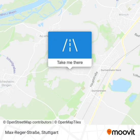 Карта Max-Reger-Straße