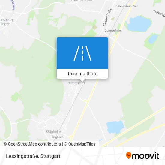 Карта Lessingstraße