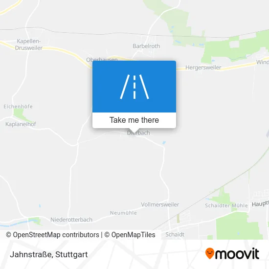 Карта Jahnstraße