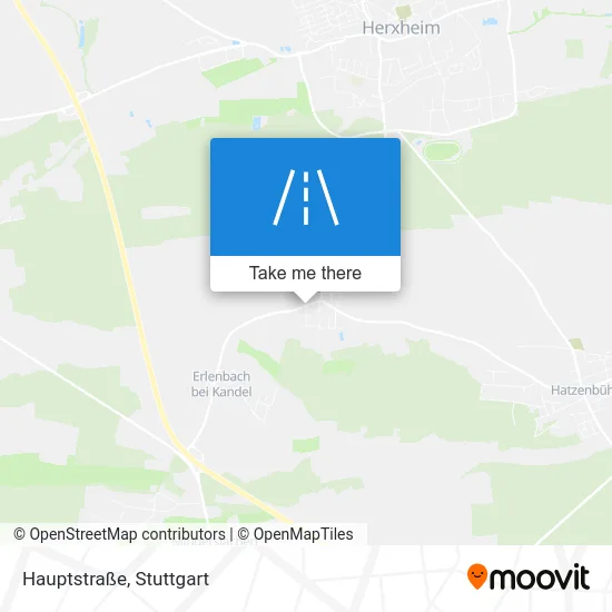 Карта Hauptstraße