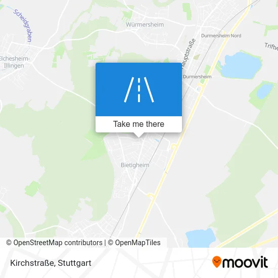 Карта Kirchstraße
