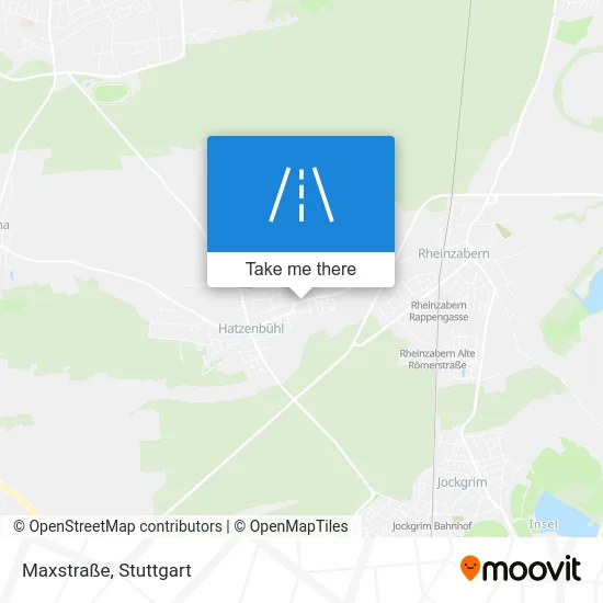 Карта Maxstraße