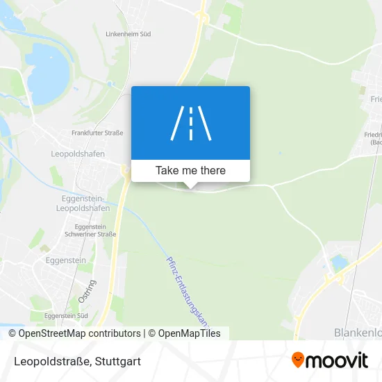 Карта Leopoldstraße