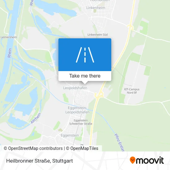 Карта Heilbronner Straße