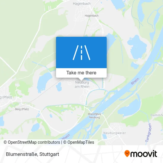 Карта Blumenstraße