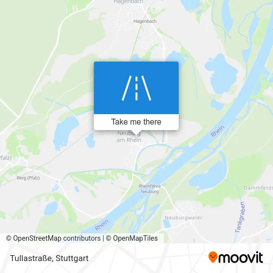 Карта Tullastraße