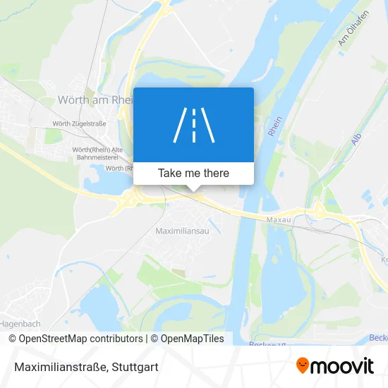 Карта Maximilianstraße