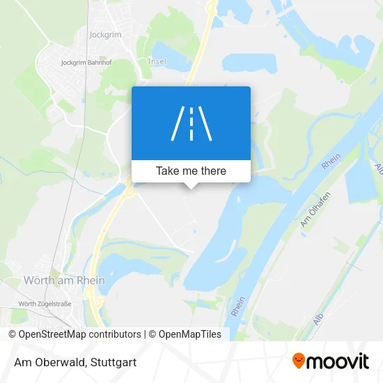 Карта Am Oberwald