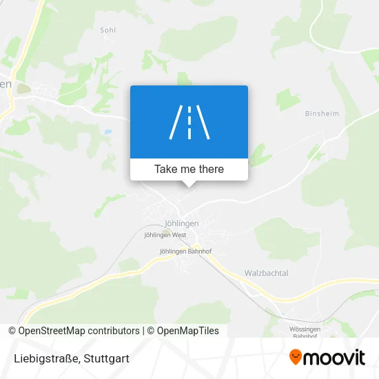 Карта Liebigstraße