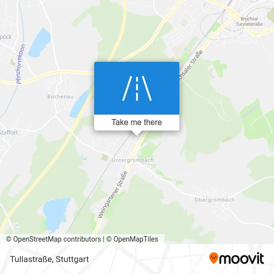 Карта Tullastraße