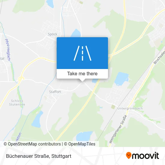 Карта Büchenauer Straße