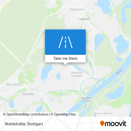 Карта Waldstraße