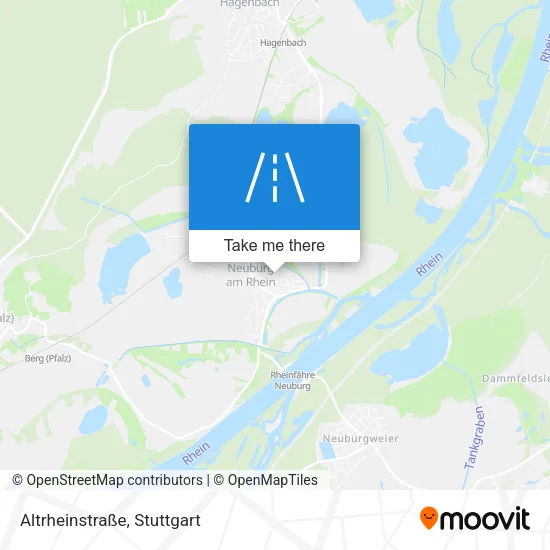 Карта Altrheinstraße