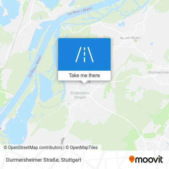 Карта Durmersheimer Straße