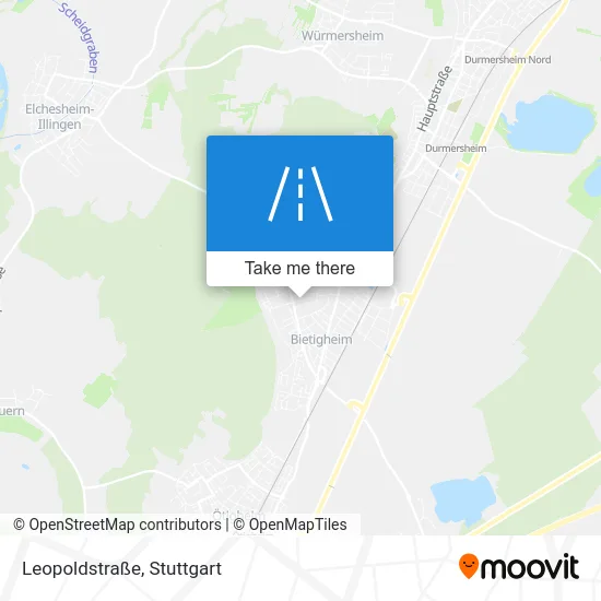 Карта Leopoldstraße