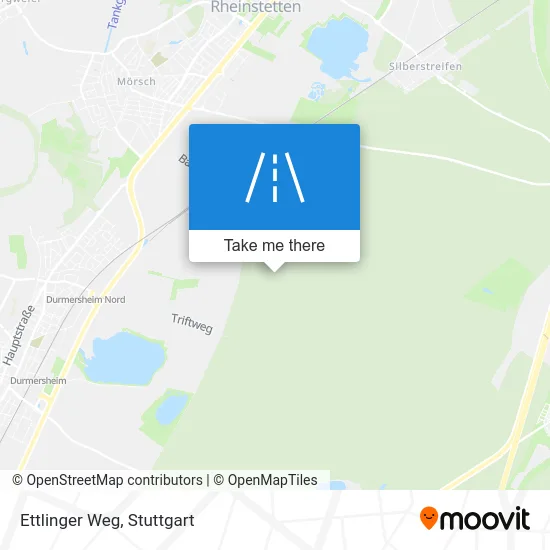 Карта Ettlinger Weg