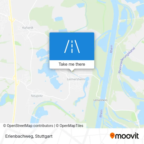 Карта Erlenbachweg