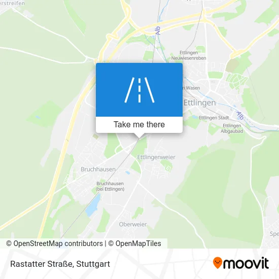 Rastatter Straße map